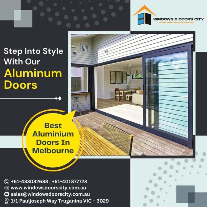 Style With Our Best Aluminum Doors In Melbourne
